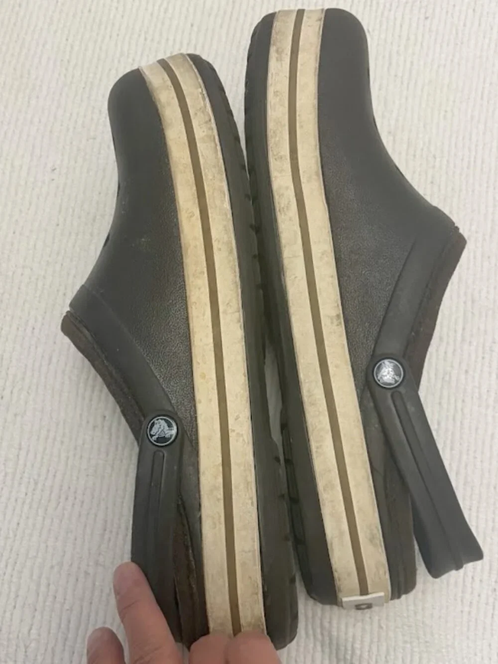 CROCS crocband stripe